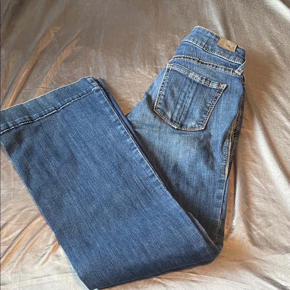 Ariat Women's Straight Leg Blue Jeans